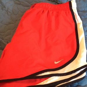 Nike running shorts size large. Never worn
